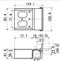 スペーシア スパホイール幅広専用受金具 JB-501WMJS 1セット(3個)（直送品）