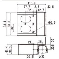 スペーシア スパホイール幅広専用受金具 JB-502WMJ 1セット(5個)（直送品）