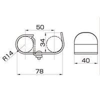 スペーシア 回転ロックP50B JB-162 1セット(15個)（直送品）