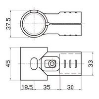 スペーシア 回転金具 JB-166 1セット(10個)（直送品）
