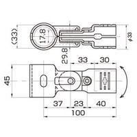 スペーシア 鍵ロック金具 JB-164 1セット(5個)（直送品）