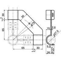 スペーシア コーナー棚受け金具 JB-312 1セット(10個)（直送品）