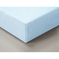 ファミリー・ライフ 敷布団用シーツ ワイド&ロング ダブル 幅1900×奥行2500mm ブルー 0407320 1セット(2枚入)（直送品）