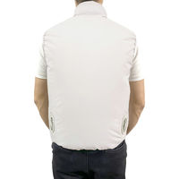 ファミリー・ライフ フード付きファンベスト モバイルバッテリー付き ホワイト L~LL a2816612 1個（直送品）