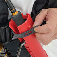 ライラクス DRESS ロッドホルダー ライトレッド 4249056 1個（直送品）