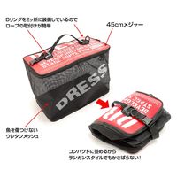 ライラクス DRESS 折りたたみ フローティングスカリ Lサイズ レッド×ホワイト 4249370 1個（直送品）