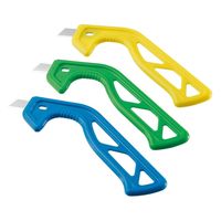 貝印カミソリ 750BH0844 混入対策スリットナイフ青 (100本入) 1セット(100本)（直送品）