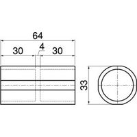 スペーシア プラスチックジョイント(中間用) PJ-203AM フォレストグリーン 1セット(50個)（直送品）