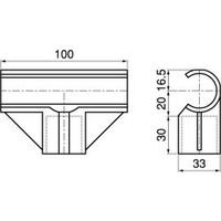 スペーシア プラスチックジョイント(中間用) PJ-204AM フォレストグリーン 1セット(20個)（直送品）