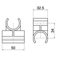 スペーシア プラスチックジョイント(クロス用) PJ-300BG ダークグレー 1セット(35個)（直送品）