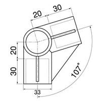 スペーシア プラスチックジョイント(角度用) PJ-402G ダークグレー 1セット(15個)（直送品）