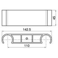 スペーシア プラスチックジョイント(角度) PJ-408AB ロイヤルブルー 1セット(20個)（直送品）