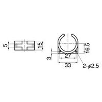 スペーシア プラスチックジョイント ストッパー PJ-500M フォレストグリーン 1セット(100個)（直送品）