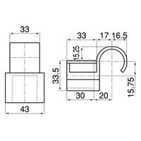 スペーシア プラスチックジョイント PJ-701B ロイヤルブルー 1セット(35個)（直送品）