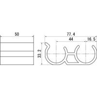 スペーシア プラスチックジョイント PJ-900B ロイヤルブルー 1セット(20個)（直送品）