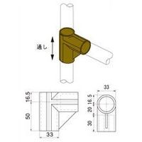 スペーシア プラスチックジョイント(コーナー用) PJ-104W オフホワイト 1セット(50個)（直送品）