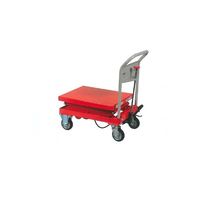 ハマコSS 油圧・足踏式テーブルリフト台車 HLH-500MTW 1台（直送品）