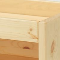 無印良品 パイン材デスクワゴン 幅24×奥行55×高さ57.5cm 良品計画