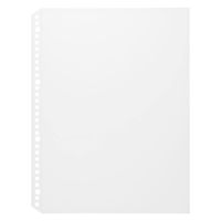 無印良品 リフィールクリアポケット A4・30穴 100枚入 1セット（2袋） 良品計画