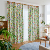 スミノエ デザインライフ セミオーダー カーテン フルーツトリ 2900×2300mm グリーン 1セット(2枚入)（直送品）