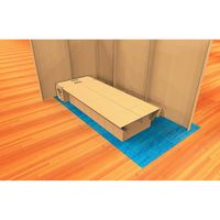 ナカバヤシ 段ボールベッド 高さ35cmタイプ NDB-MH1990 NA 1個