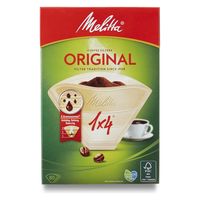 メリタジャパン フィルターペーパー オリジナルナチュラルブラウン1×4 4～8杯用 1箱（80枚入）