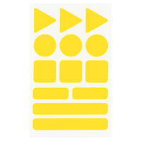 ヤマト リフレクターシール イエロー 反射シール REF-YEL 1個