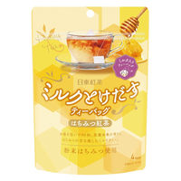 日東紅茶 ミルクとけだすティーバッグ はちみつ紅茶 1セット（12バッグ：4バッグ入×3袋）