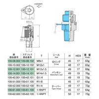 オーツカ STAUFF QUICK-TEST カップリング 100-42.001 1セット（10個入）（直送品）