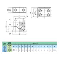 オーツカ STAUFF ヘビーシリーズ パイプクランプ ヘビー SPAL 4Gr 20A PA AS  1セット（5個入）（直送品）