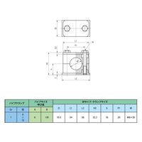 オーツカ STAUFF スタンダードシリーズ パイプクランプ スタンダード SPV 1Gr 6A PP AS 1セット（5個入）（直送品）