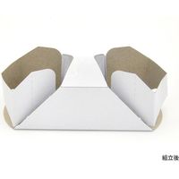 ケーピープラテック 紙カップ用 コップホルダー(2個用) ホワイト 00599074 1セット(50枚)