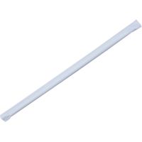 パックスタイル PS紙ストロー 6φ×210mm 黒(袋入) 00603941 1セット(100本)（直送品）
