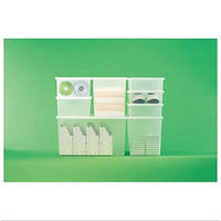 岩崎工業 PP収納ボックス M クリア ST6031RN（わけあり品）