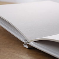 無印良品 画用紙絵本ノート 小 12枚 約130×130mm 1セット（2冊） 良品計画