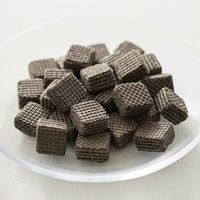 無印良品 ひとくちブラックウエハース バニラクリーム 110g 1セット（4袋） 良品計画