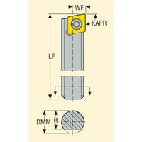 セコ・ツールズ・ジャパン 内径用ホルダー S12DーSCACL09 1個（直送品）