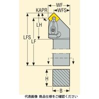 セコ・ツールズ・ジャパン 外径用ホルダー DSSNL2525M15ーM 1個（直送品）