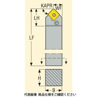 セコ・ツールズ・ジャパン 外径用ホルダー PSDNN2525M12 1個（直送品）