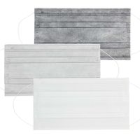 レック ふわるんNマスクSTYLISH 3色アソート30枚 耳にやさしい 3層構造 C01072 1個(30枚入)