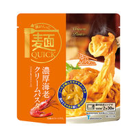 麺が入った 濃厚海老クリームパスタ＆パスタソース 麺QUICK 200g 1セット（5個） テーブルストック レンジ対応