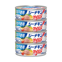 食塩不使用シーチキン マイルド 70g×4缶 1セット（3個） はごろもフーズ 缶詰