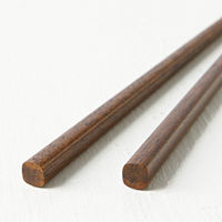 無印良品 すり漆 角丸箸 21cm 良品計画