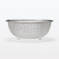 無印良品 ステンレス メッシュザル M 約直径19.5cm×高さ7.5cm 良品計画