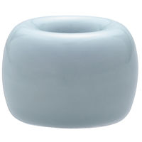 無印良品 磁器歯ブラシスタンド 1本用 ブルー 直径4×高さ3cm 1セット（4個） 良品計画