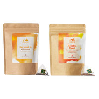 【アスクル限定】ルピシア ティーバッグセット　 キャラメル＆アーモンド＋ルイボス＆ローズヒップ　1セット( 30バッグ入×2種）  オリジナル