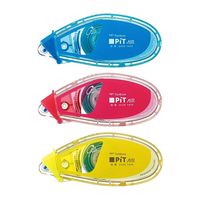 トンボ鉛筆 テープのり ピットエアーミニ 使いきりタイプ アソート 3個パック HCB-324X 1個