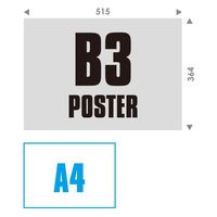 エトランジェ・ディ・コスタリカ 【2023版】B3 ポスターカレンダー CLP-B3-01 1セット（3冊）（直送品）