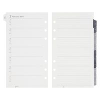 マルマン 【2023年版】リフィル バイブル データプラン 週間 見開き片面1週間 月曜始 DP176-23 1冊（直送品）