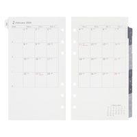 マルマン 【2023年版】リフィル バイブル データプラン 月間+週間 月曜始まり DP177-23 1冊（直送品）